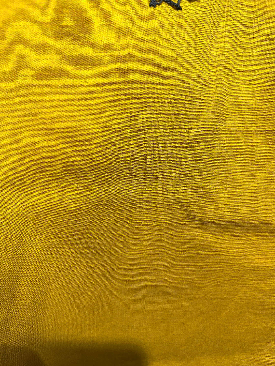 Happiora Ochre Heritage: Contrast Yoke Cotton Kurti