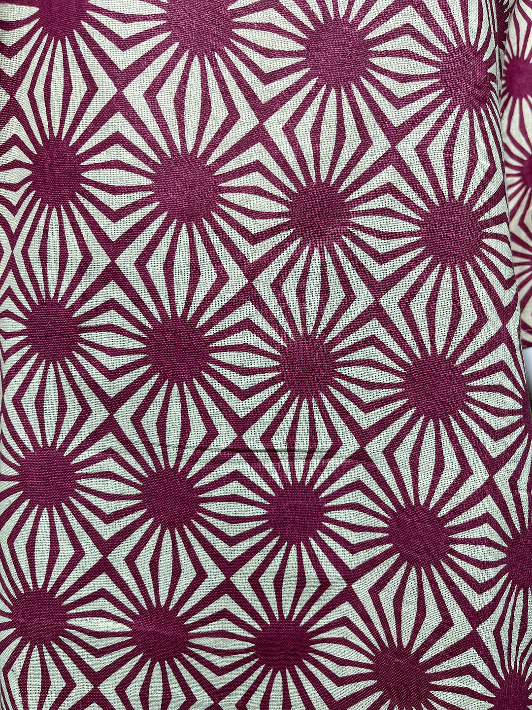 Happiora Magenta Starburst: Pintuck Cotton Short Kurti